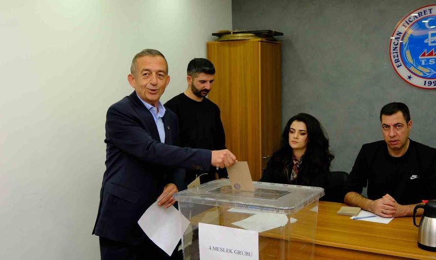 Erzincan TSO'da ortak hedef vurgusu: ahmet tanoğlu yeniden başkan