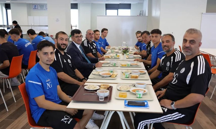 Başkan Kahveci Kütahyaspor altyapısına destek sözü verdi