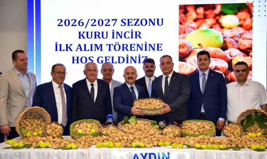 Bakanın gelişiyle hasat sahnesi: Aydın inciri sezonu açılıyor