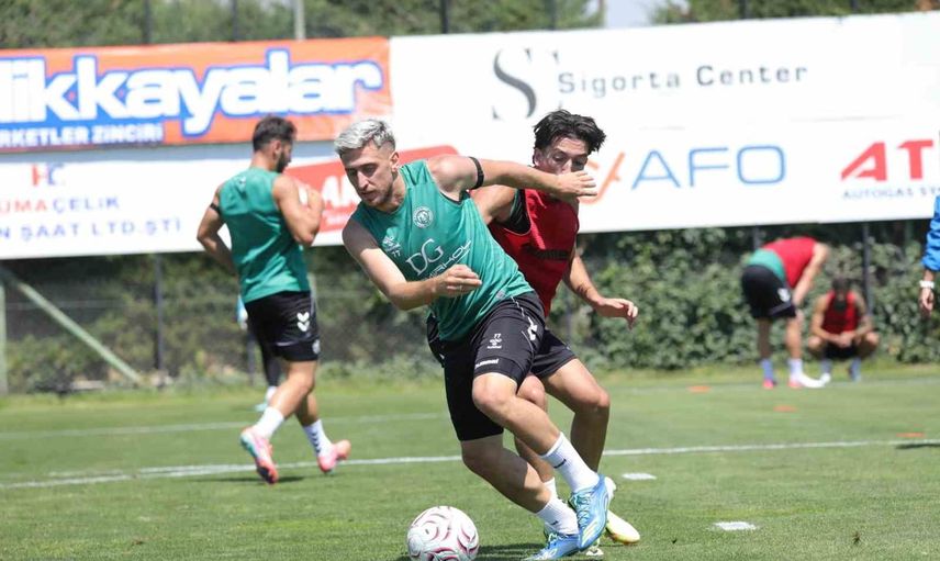 Konyaspor Kocaelispor maçı öncesi hazırlıklarını hızlandırdı