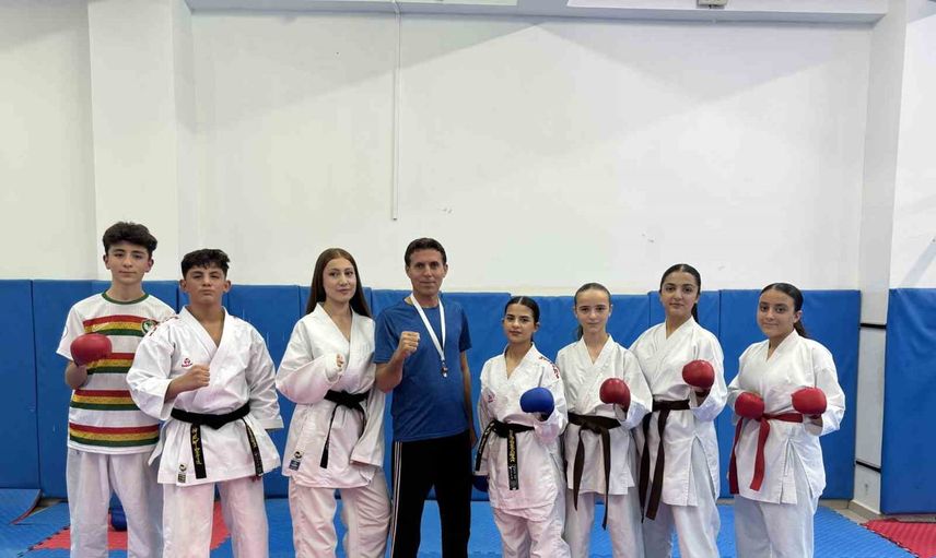 Çermik’te karate kursları gençleri başarıya ve kötü alışkanlıklardan uzak tutuyor