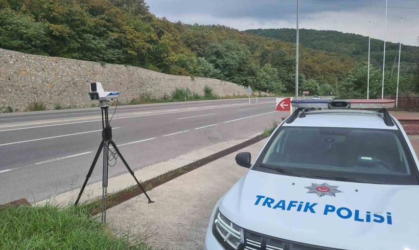Zonguldak'ta yapay zeka destekli yeni nesil radarlarla hız denetimi