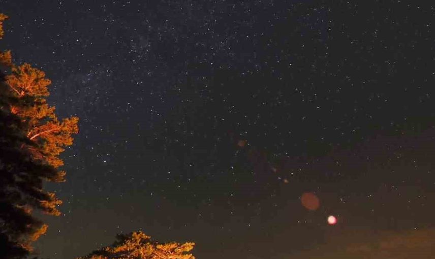 Erzurum'un karanlık yaylasında Perseid meteorlarının büyüleyici kayıtları