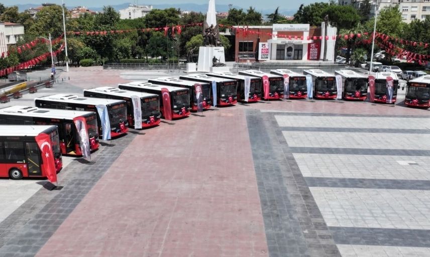 Manisa'da otobüslere uydu destekli hassas konumlama testi