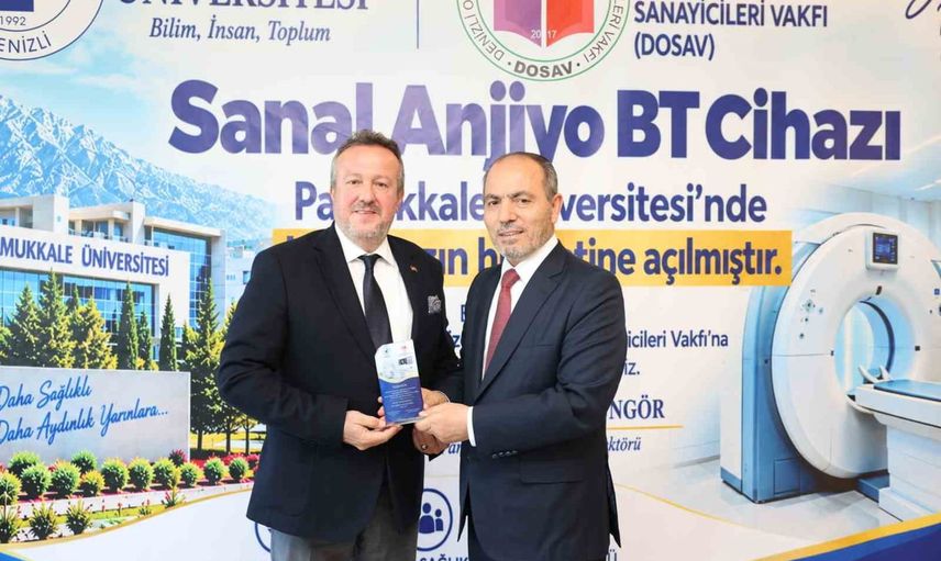 Denizli'de sanayi dayanışmasıyla sağlıkta yeni adım: sanal anjiyo BT Pamukkale Üniversitesi'nde hizmete girdi