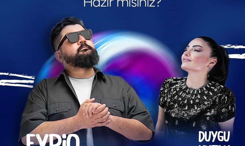 Bünyan yaz festivalinde Eypio ve Duygu Kutlu sahnede