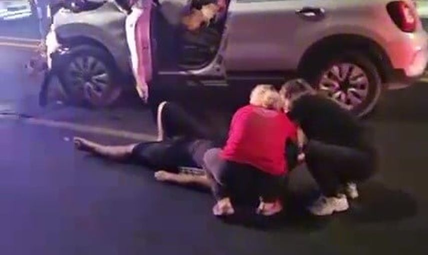 Turizm Caddesi'nde kafa kafaya çarpışma: 8'i yabancı 10 yaralı