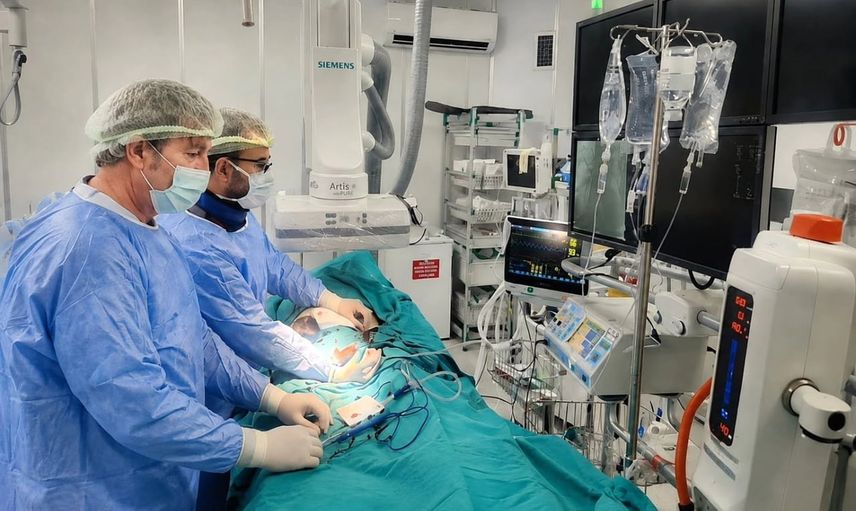 Niğde'de karbondioksit anjiyografisiyle periferik arter tedavisi
