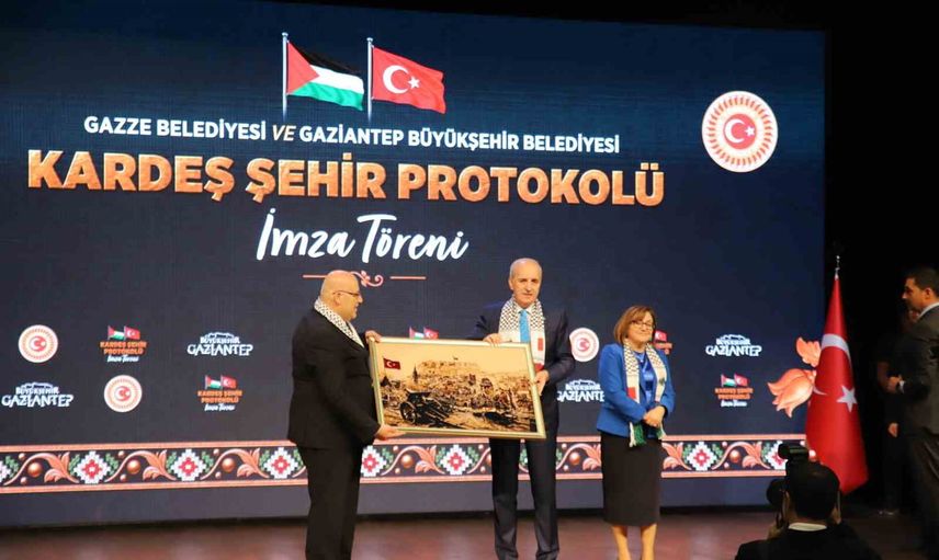 Meclis başkanı Numan Kurtulmuş: Filistin özgür olana kadar destek sürecek