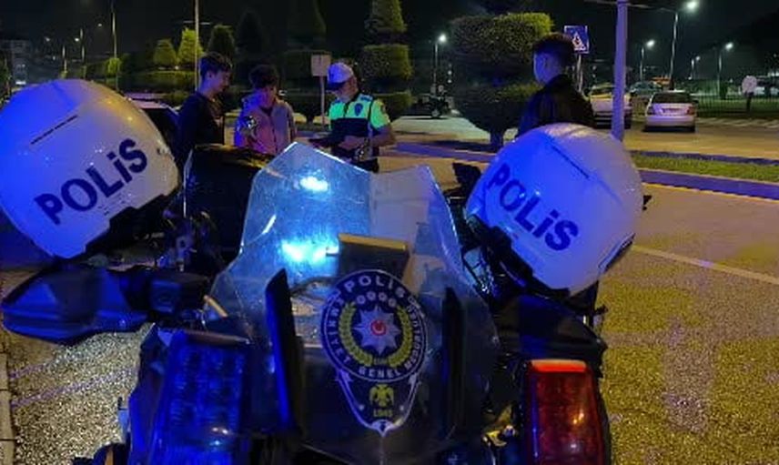 Bolu’da gece denetimiyle motosiklet kullanıcılarına güvenlik çağrısı