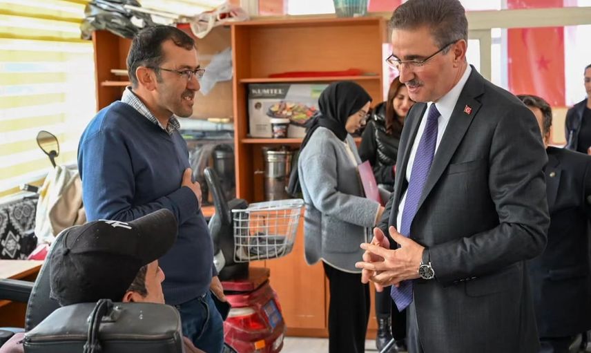 Vali Aydın Baruş engellilerle iş birliği kapılarını aradı