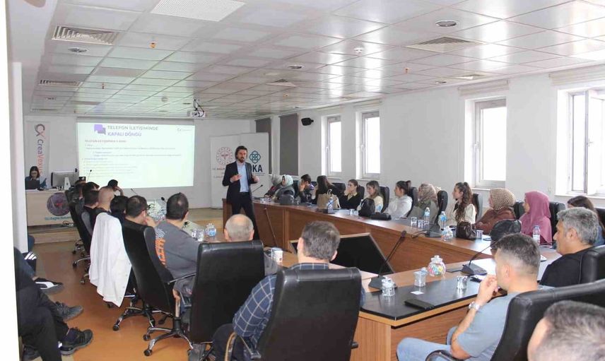 Sağlık hizmetlerinde kalite için iletişim ve dayanıklılık eğitimi Amasya'da