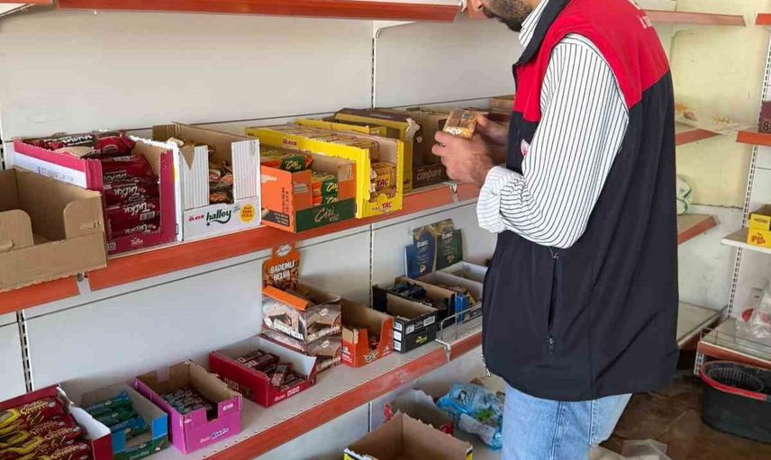 Palu'da marketlerde sağlıklı gıda için kapsamlı denetim