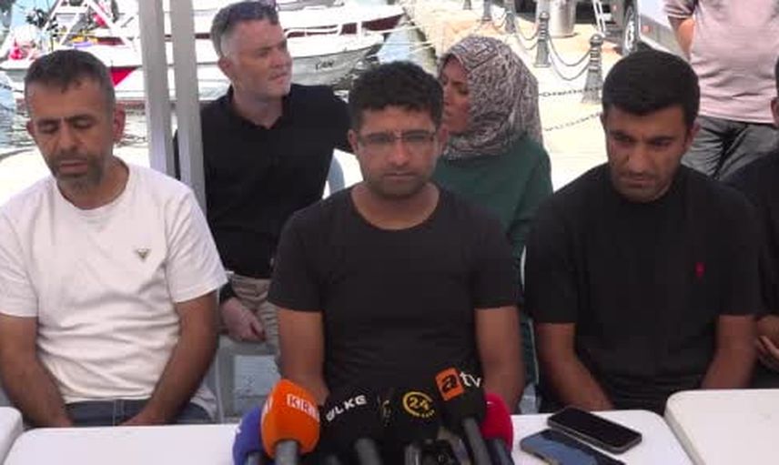 Silivri açıklarında kayıp mürettebatın aileleri umutla bekliyor