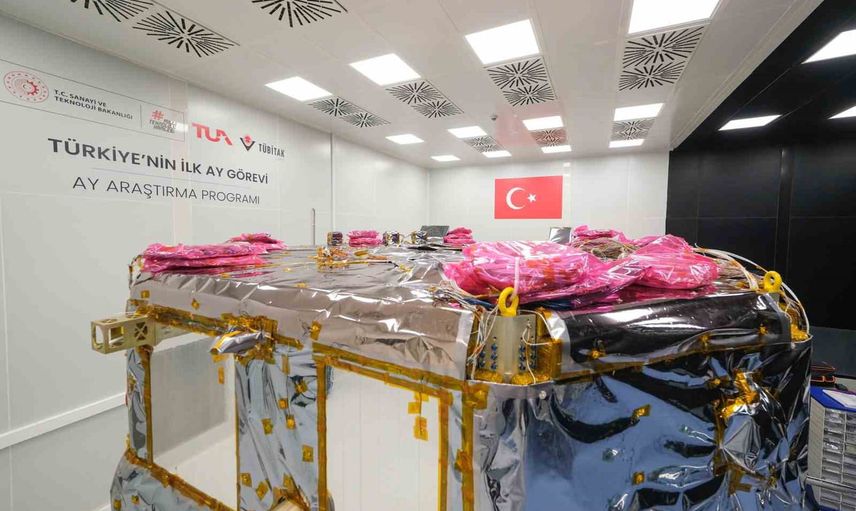 Yerli hibrit itkiyle ay'a gidecek uzay aracının üretimi tamamlandı
