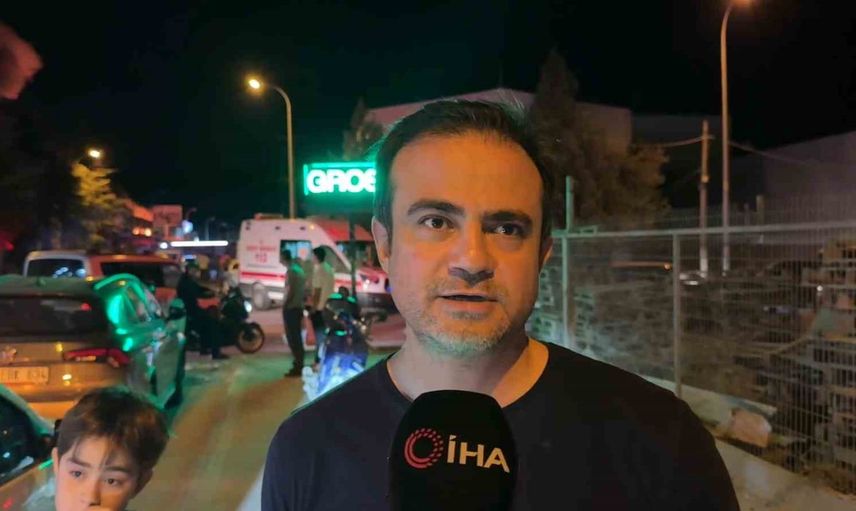 Sanayi sitesinde yapı malzemeleri dükkanındaki yangın ekipleri seferber etti