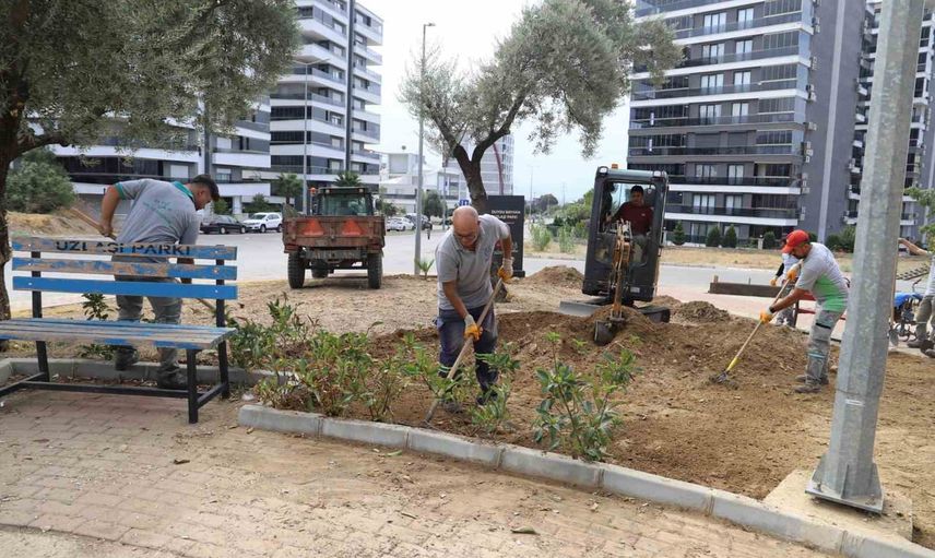 Nazilli parkları kışa tertemiz giriyor