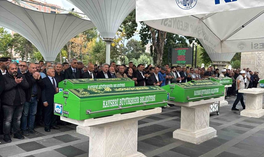Kocasinan'ın kurucusuna veda: Ali İhsan Alçı son yolculuğuna uğurlandı