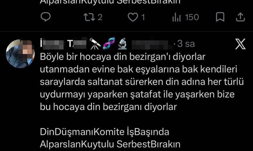 Sosyal medyadan operasyonu kışkırtan öğretmene idari soruşturma