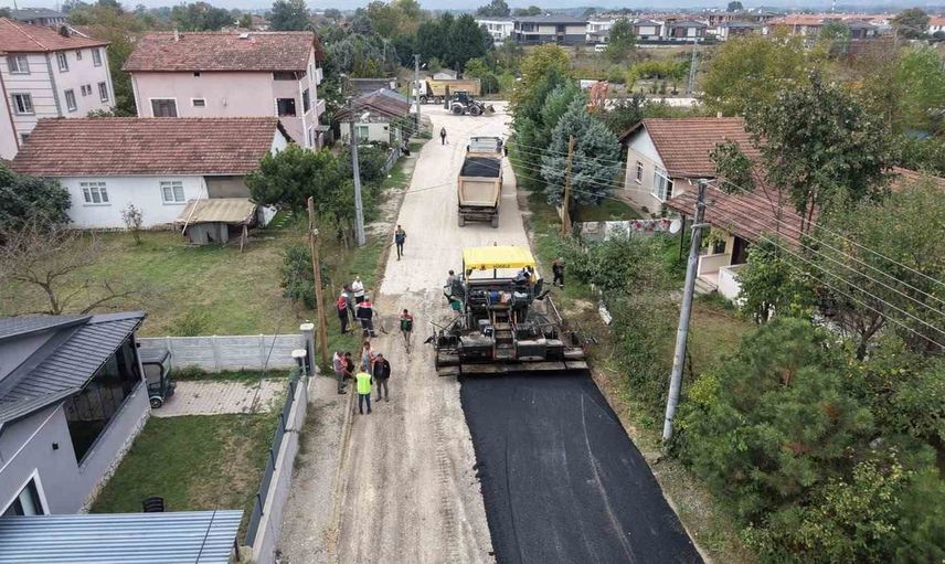 Düzce’de altyapı önceliğiyle 48 bin ton asfalt serildi