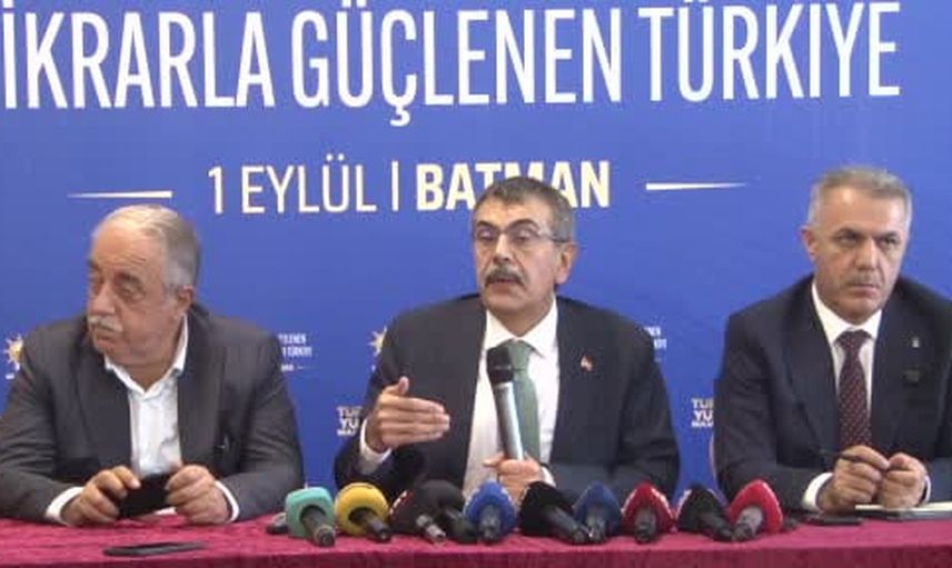 Milli eğitim bakanı tekin: Devlet Bahçeli'nin konuşması sürece ivme kazandırdı