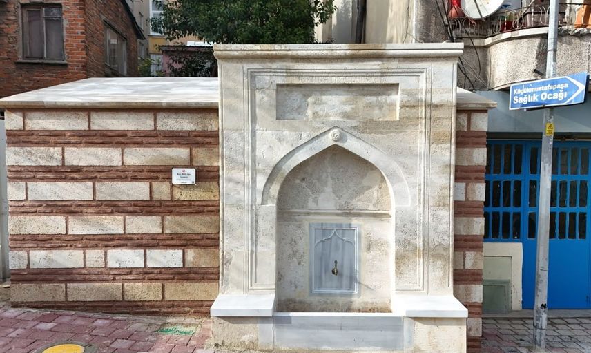 Fatih'in susuz kalan çeşmeleri yeniden suya kavuşuyor