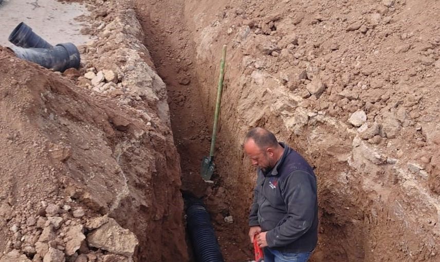 Bolvadin'de kanalizasyondan başlayarak geniş kapsamlı altyapı atağı