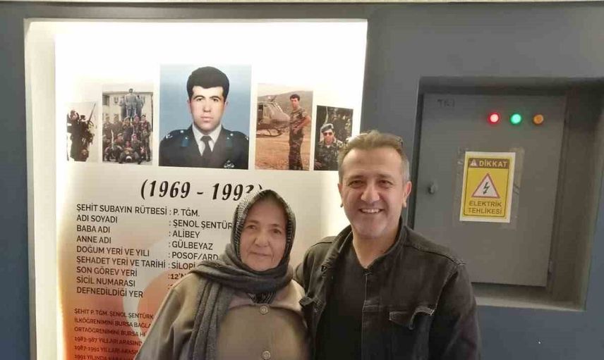 Şehit teğmen Şenol Şentürk'ün anısı montlarla yaşatılıyor