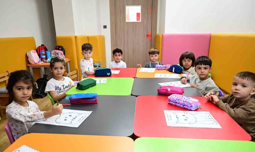 eski karakol battalgazi kreşine dönüştü: 50 çocuğa hizmet verilecek