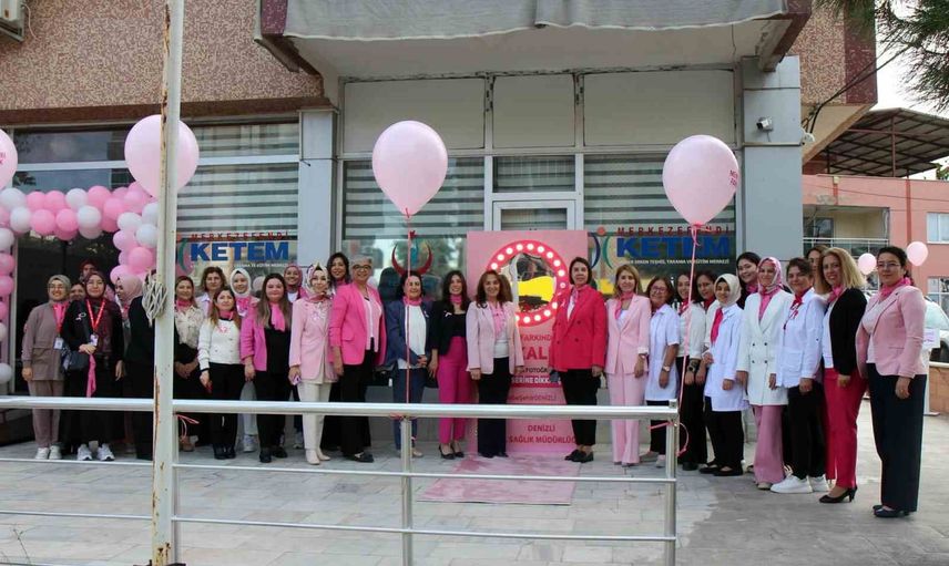 Pembe şehir projesiyle Denizli’de erken teşhis vurgulandı