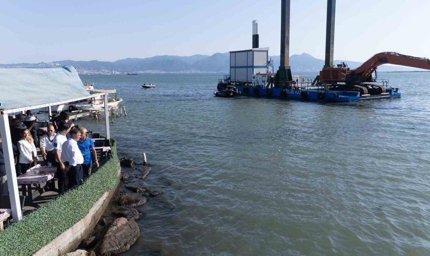 Körfezde 1 milyon 503 bin 785 tonla su sirkülasyonu güçlendiriliyor