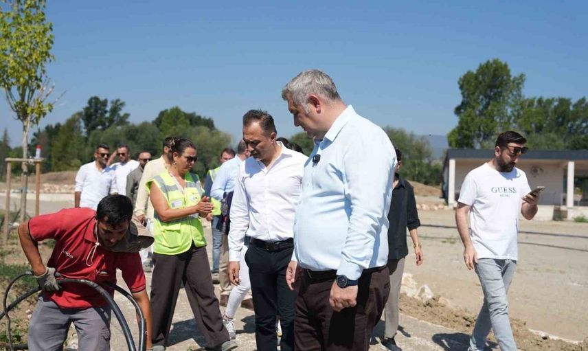 Bolu'ya yeni yaşam alanı: 100 bin metrekarelik Cumhuriyet Parkı'nda sona doğru