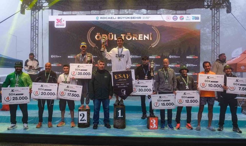 Kuzuyayla’da 905 sporcu zorlu parkurlarda ödül için yarıştı