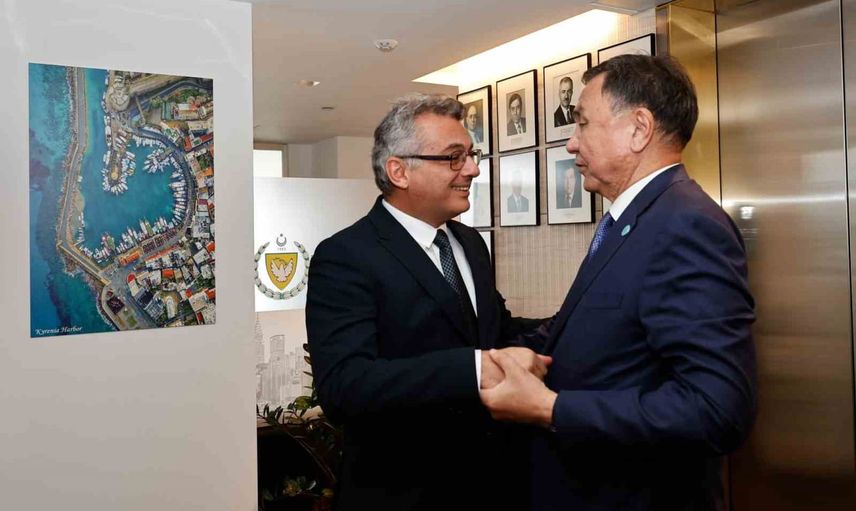 Erhürman New York temaslarında TDT ile iş birliğini masaya yatırdı