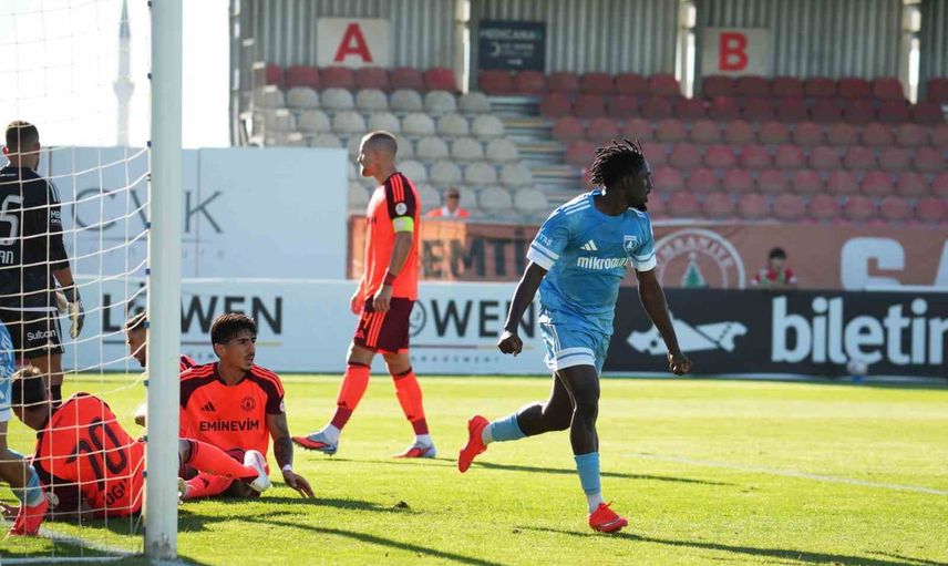 Muğlaspor'un profesyonel liglerdeki ilk yabancı golünü Diarra kaydetti