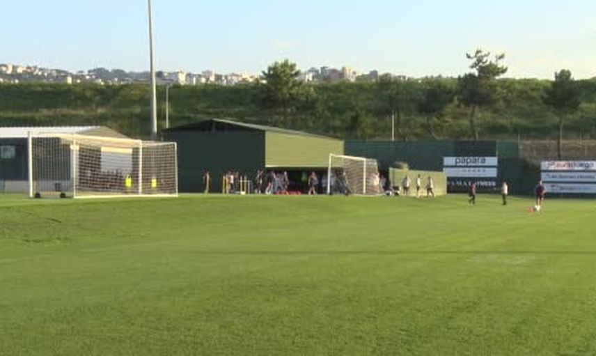 Trabzonspor Ferencvaros maçı öncesi son provayı tamamladı