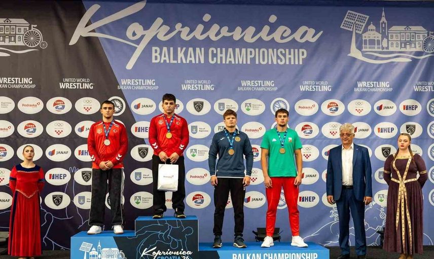 Koprivnica'dan altın ve bronzla dönen gençler Yıldırım'ın gururu oldu