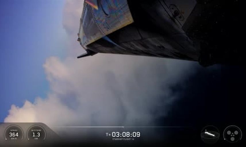 Starship'in yörünge başarısı gölgelendi: motor arızası görev süresini kısalttı