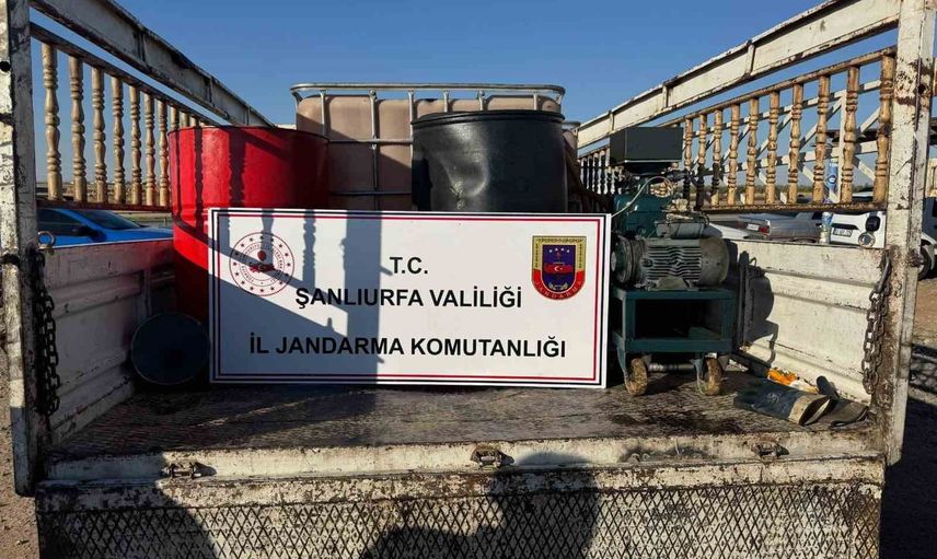 Viranşehir'de jandarmadan yakıt kaçakçılığı operasyonu: 650 litre ele geçirildi