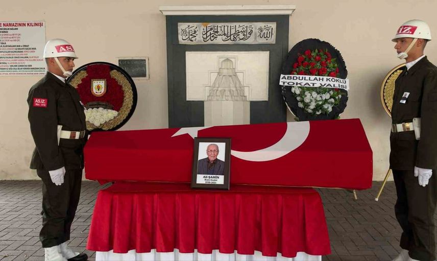 Zile son görevini yerine getirdi: Kore gazisi Ali Şahin dualarla uğurlandı