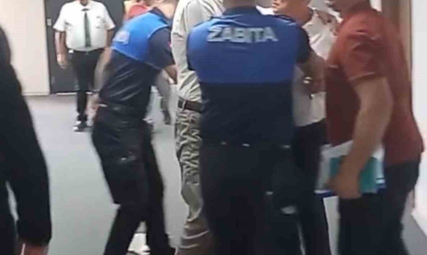 Edirne meclisinde toplantı sonrası tansiyon yükseldi