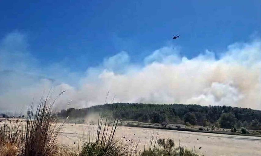 Saklıkent kanyonu yangın tehdidi nedeniyle ziyaretçilere kapatıldı