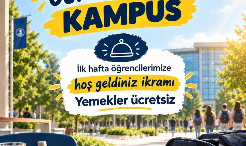 Ondokuz Mayıs Üniversitesi yeni döneme ücretsiz yemek ikramıyla merhaba diyor