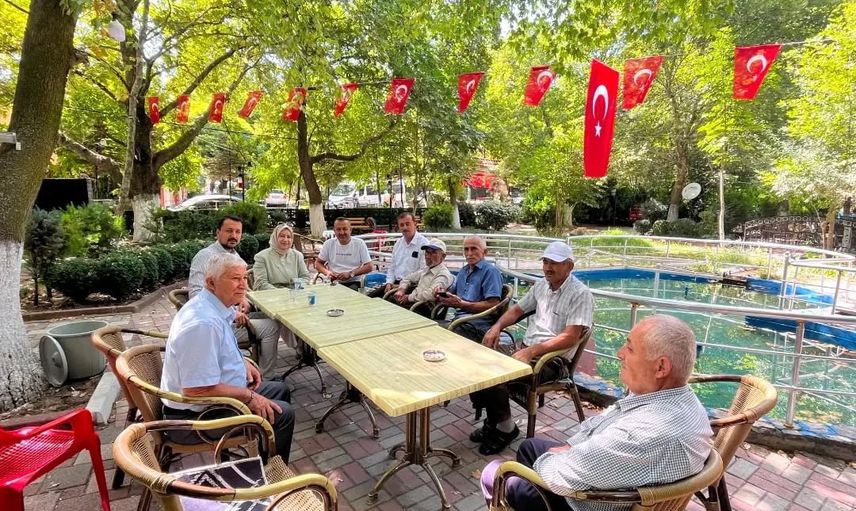 Köyde arazi toplulaştırması anlatıldı: üniversiteden saha sohbeti