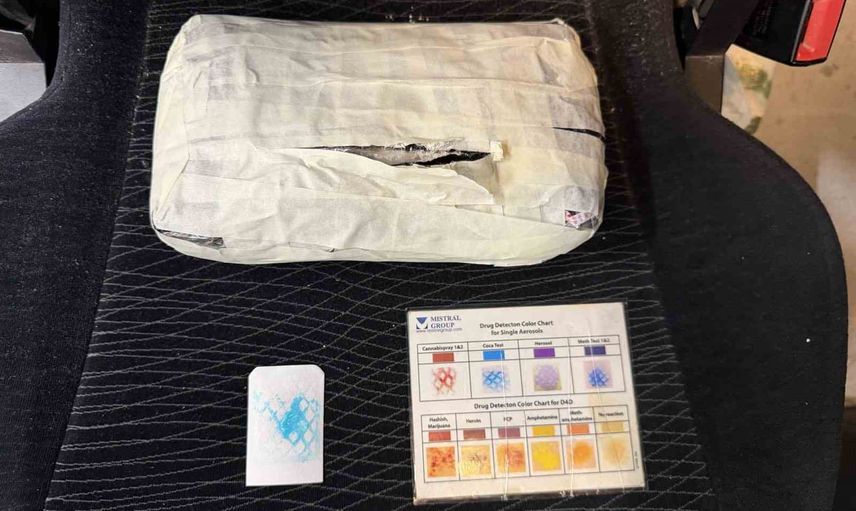 Sınır kapısında çantadan çıkan 12 kilo 630 gram kokain şüpheli sürücü gözaltında
