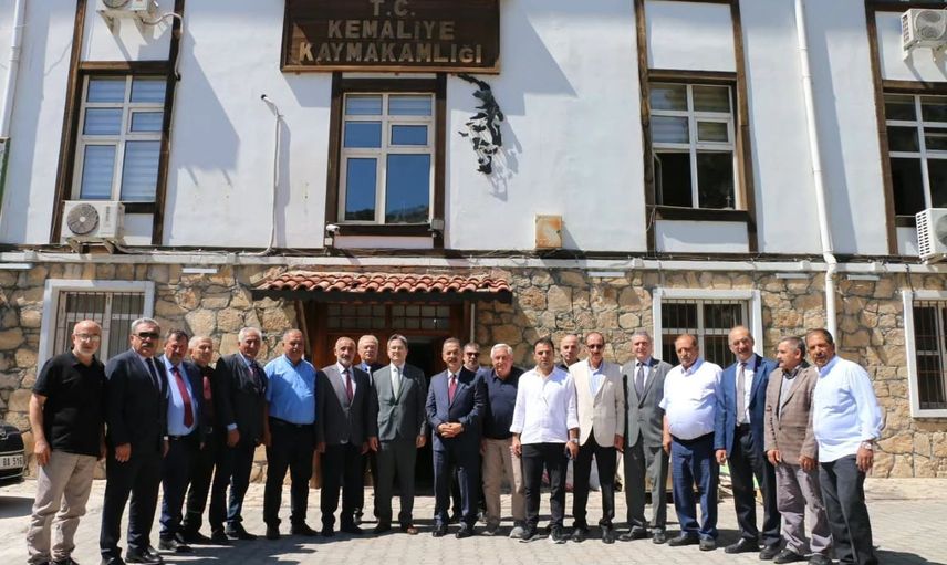 Kemaliye'nin köy altyapısı ve yaşam standartları için işbirliği vurgulandı