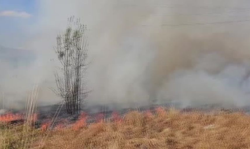Güveçli köyünde otluk yangını hızlı müdahaleyle kontrol altına alındı
