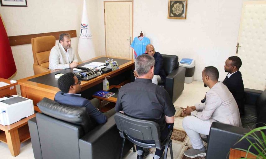 Kbu ile Baidoa International University arasında akademik iş birliği fırsatları konuşuldu