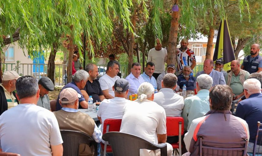 Köyde talepler masaya yatırıldı: Eldivan Akşar'da halkla buluştu