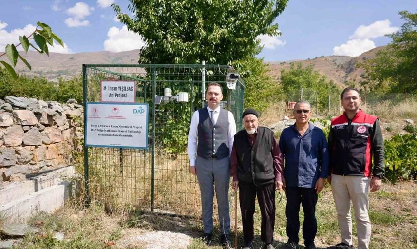 Üretimden teknolojiye: Hökelekli üzüm bahçesinde ve Karakaya'daki erken uyarı sisteminde